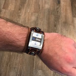 Fossil Watch with two alternative bands.